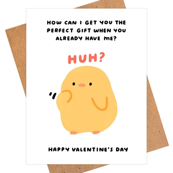 Cute Valentine’s Day Card - Funny Perfect Gift