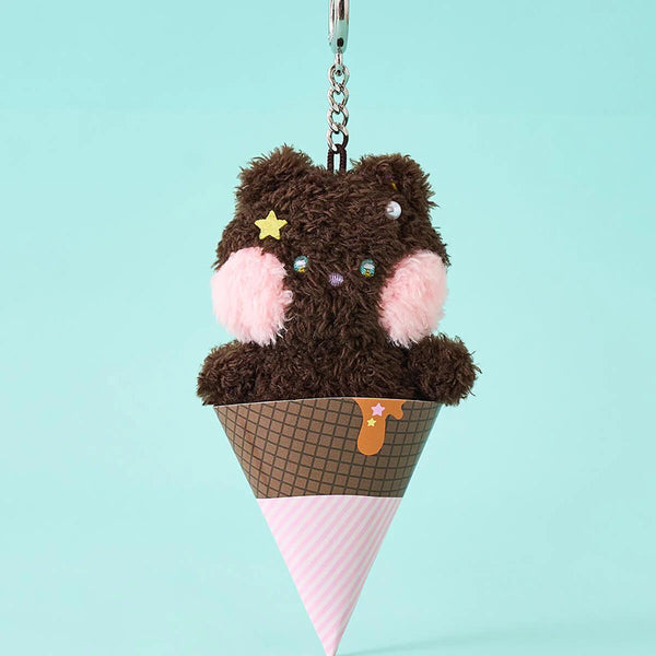 LINE FRIENDS bnini mini minini Ice Cream Keyring