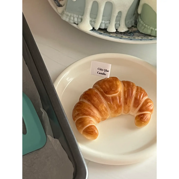 Mini Croissant Candle