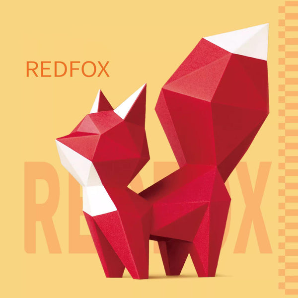 Origami Figurine - Red Fox