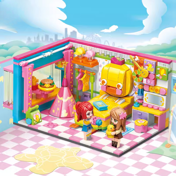 Cherry Duckling Themed Room Building Block