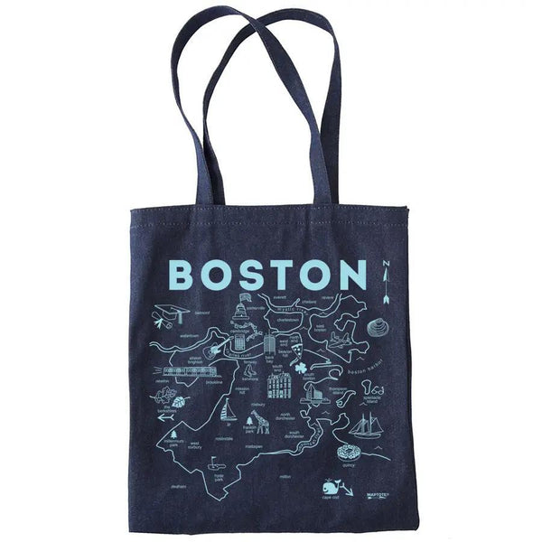 Boston Denim Tote