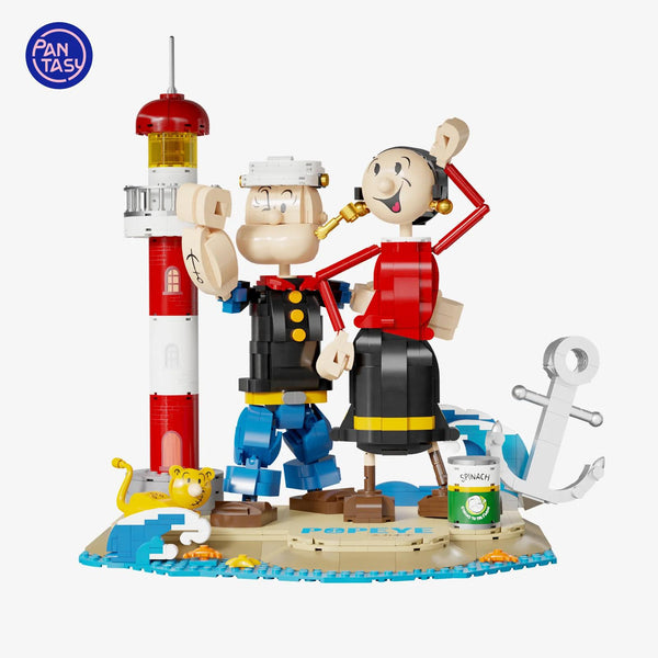 Popeye With Olive Building Block