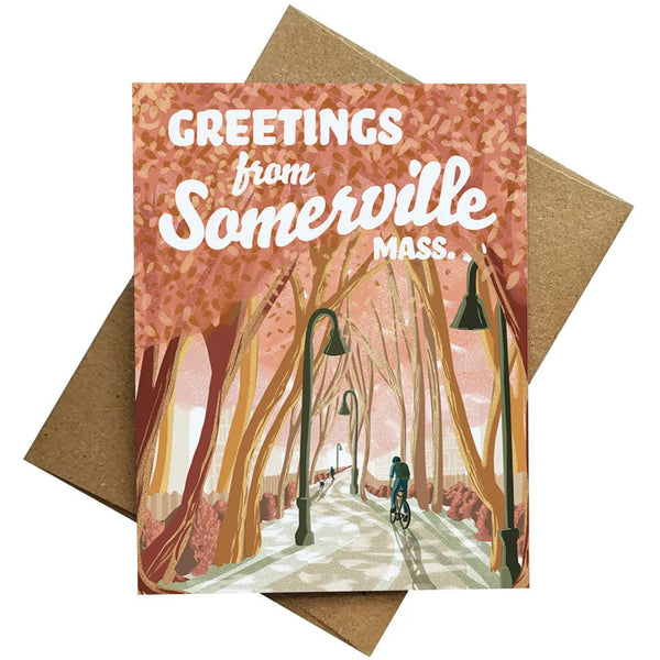 Somerville, MA Greeting Card