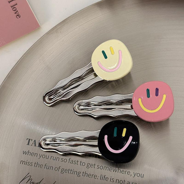 Smile  Hairpin（Color Random）