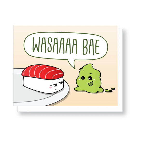 WasaBae Greeting Card