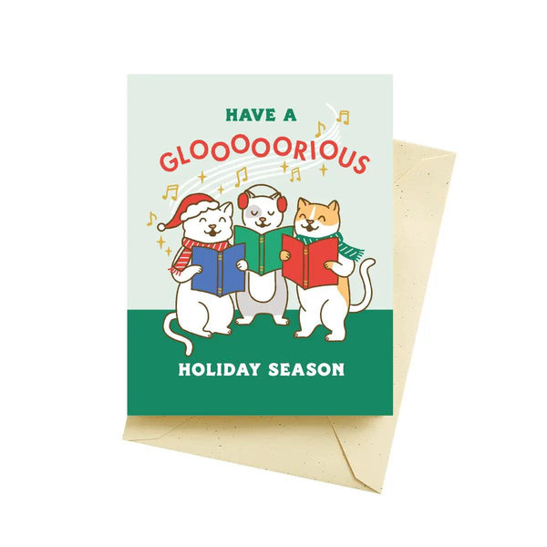 Cat Carolers Holiday Cards