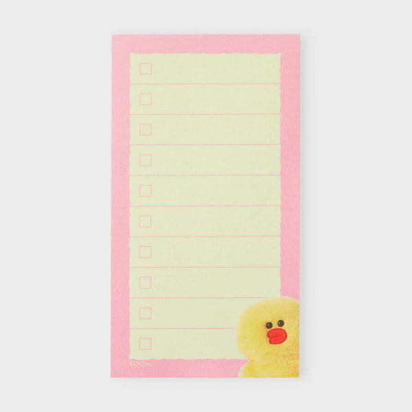 LINE FRIENDS minini selini Memo Notepad