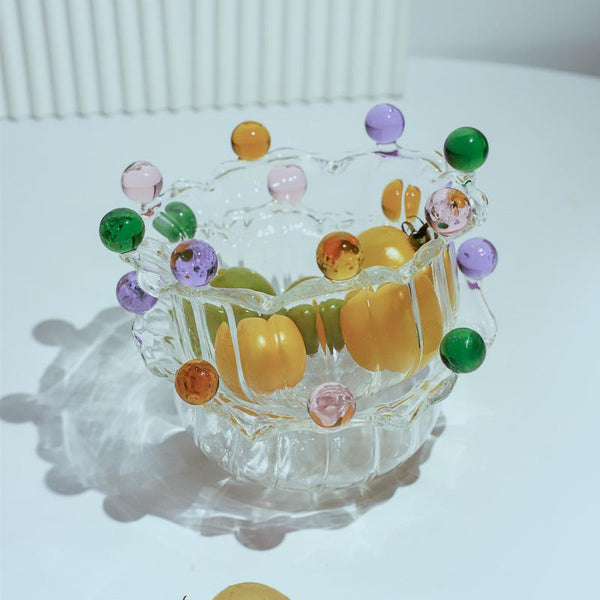 Crown Fairy  Glass Bowl