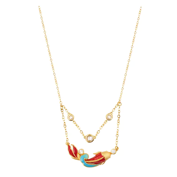 The Palace Golden Koi Fish Necklace (Koi Fish) 金玉如意项链（锦鲤款）