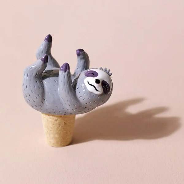 Sloth Bottle Stopper