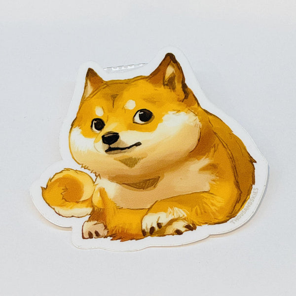 Vinyl Sticker Doge