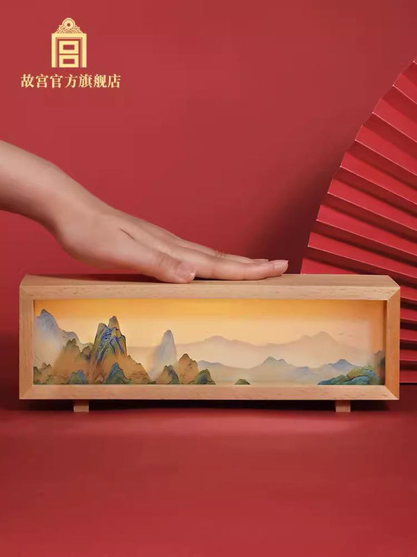 The Palace Thousands Mountains and Rivers Clap Light 故宫拍拍灯·千里江山图