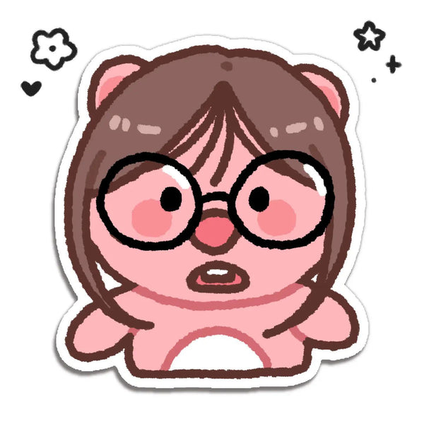 Loopy Nerd Sticker