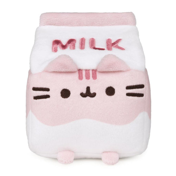 Pusheen Strawberry Milk Sip  Plush, 6 in.