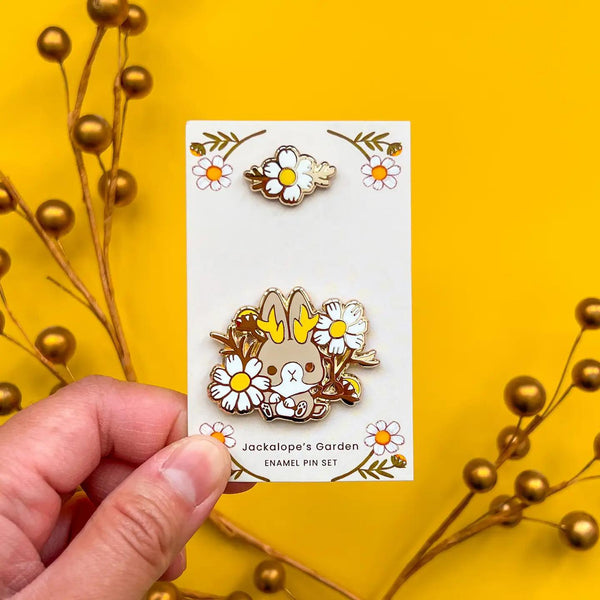 Enamel Pin - Jackalope's Garden Pin Set