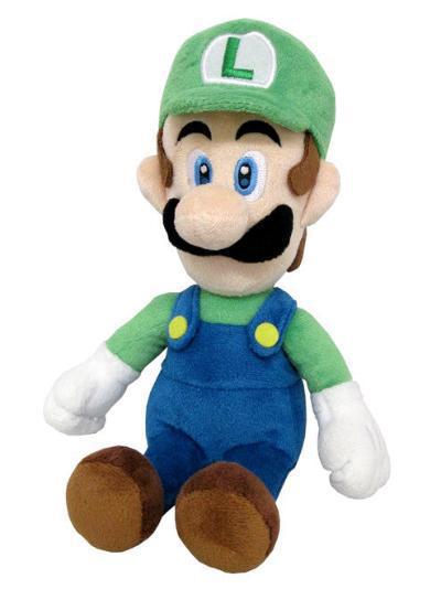 Mario & Luigi Plush Luigi 10”