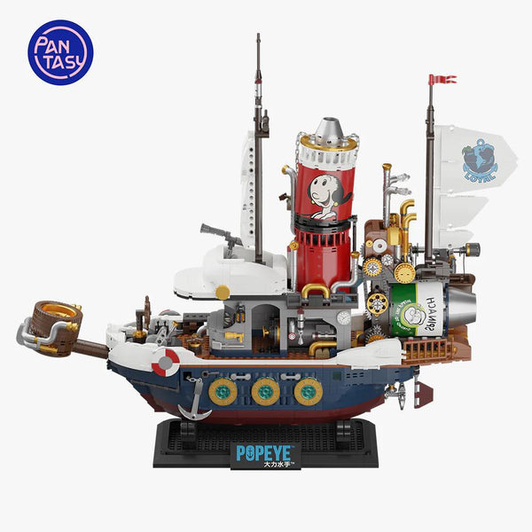 POPEYE Treasure Hunt Steamship Building Block