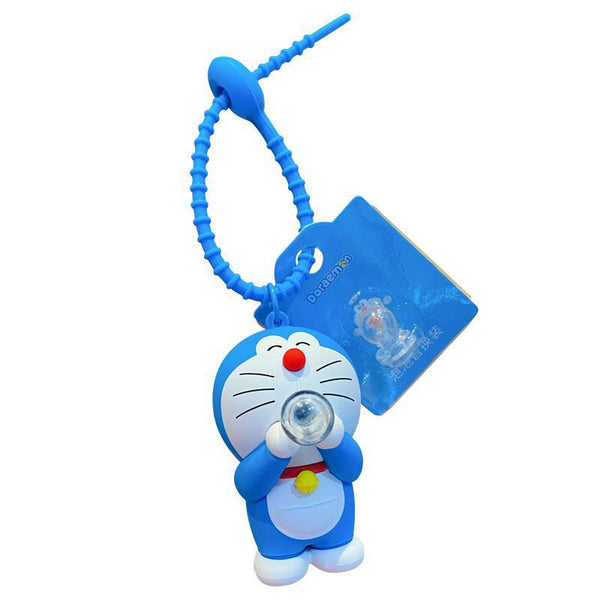 Doraemon Blows Bubble Keychain