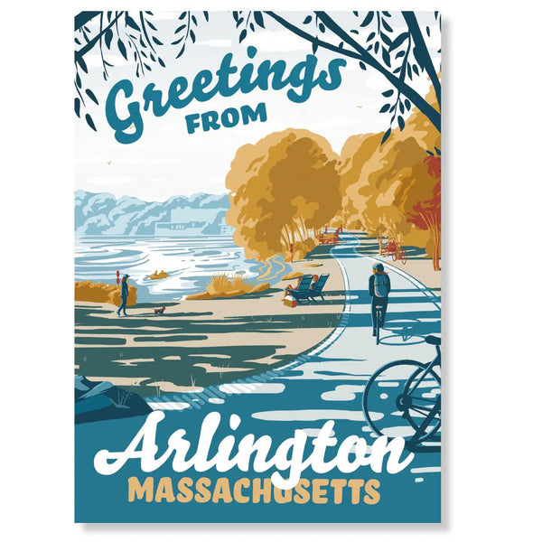 Arlington, MA Postcard