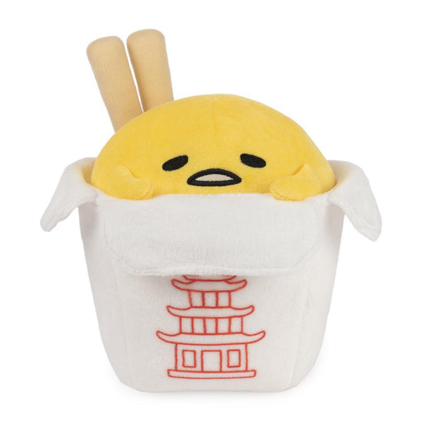 Gudetama Take Out Plush, 9.5 in