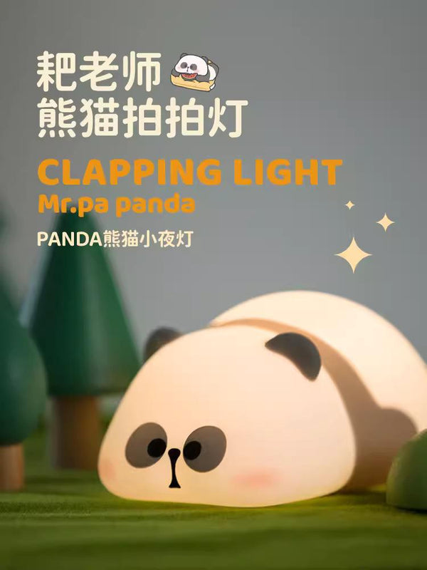 MR.PA Panda Clapping Night Light