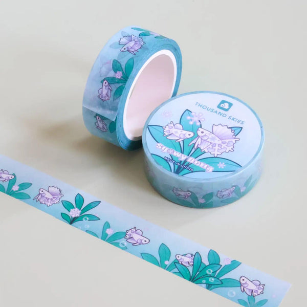 Washi Tape - (Holographic) Snowy Betta