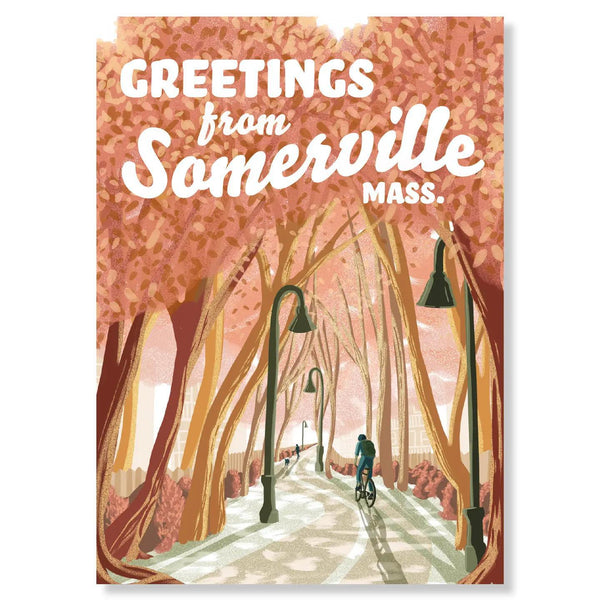 Somerville, MA Postcard