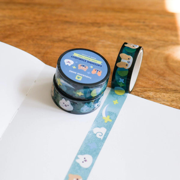 Washi Tape (Transparent) Catching Starlight