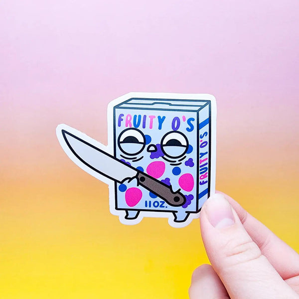 Cereal Killer Vinyl Sticker