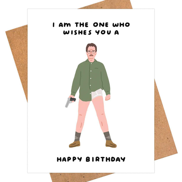 Funny Birthday Card - Walter White Breaking Bad Pop Culture