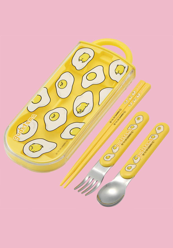 Gudetama Utensil Set (Sunny-Side Up)