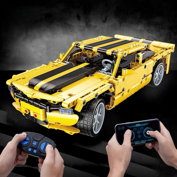 Remote Control Mighty Supercar Building Block