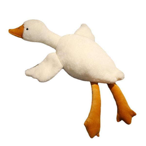 Telescopic White Goose Plush