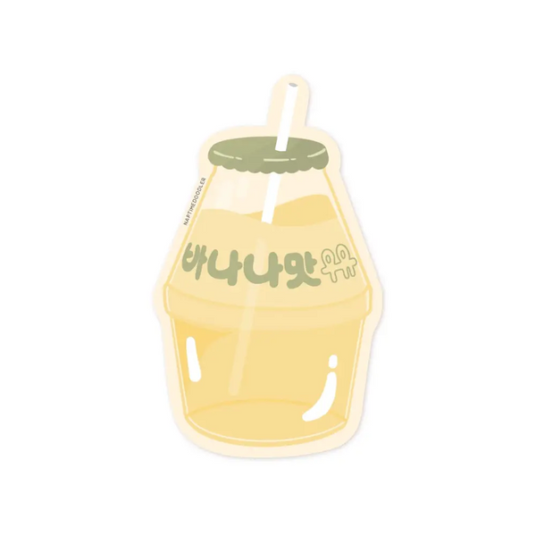 Banana Milk Sticker