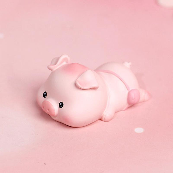 Peach Piggy  Ornament