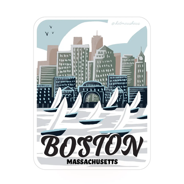 Boston Harbor Sticker