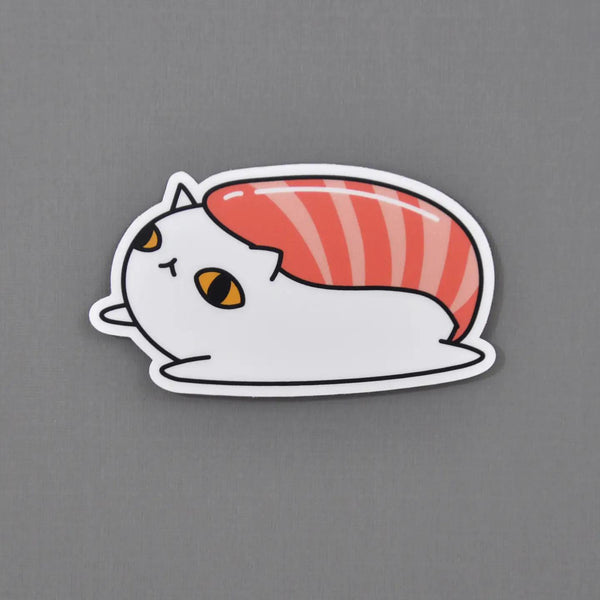 Sushi Cat Vinyl Sticker