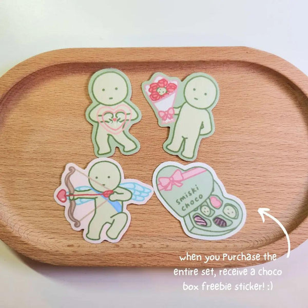 Lover Green Guy Stickers