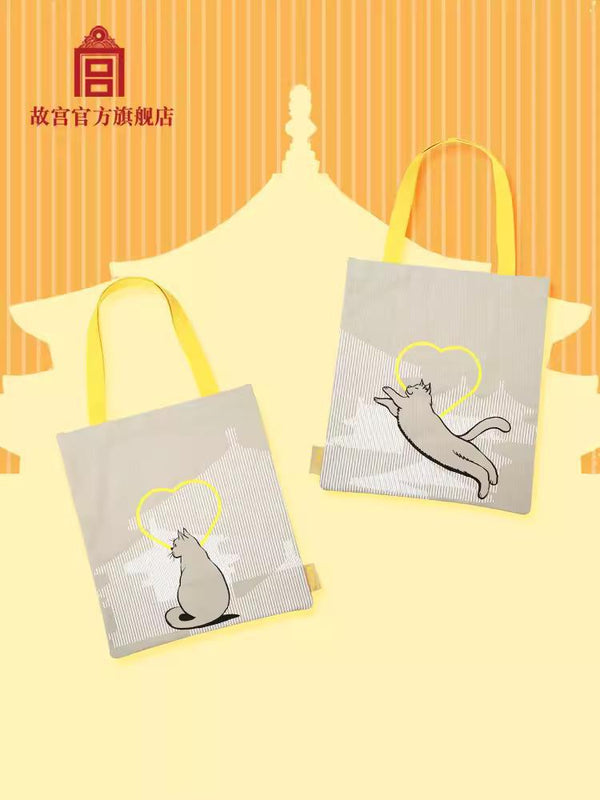 The Palace Little Happiness Canvas Bag 宫猫小确幸 帆布包