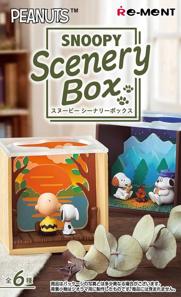 Re-Ment - Snoopy Scenery Box Blind Box