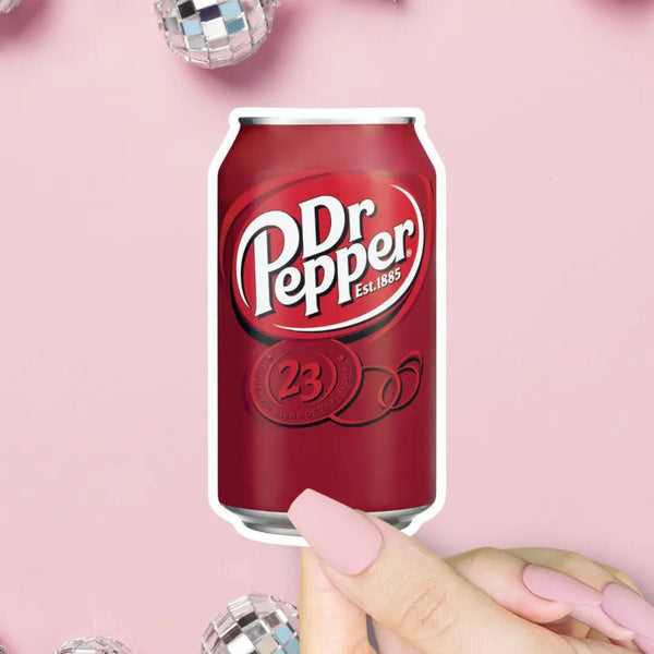 Dr. Pepper Sticker, Sweet Treat, Girl Dinner, Hydration