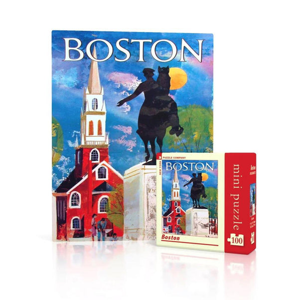 Boston Mini 100 Piece Puzzle