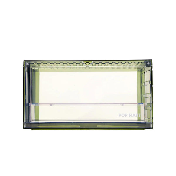 POP MART Assembled Display Container  (Transparent Green)