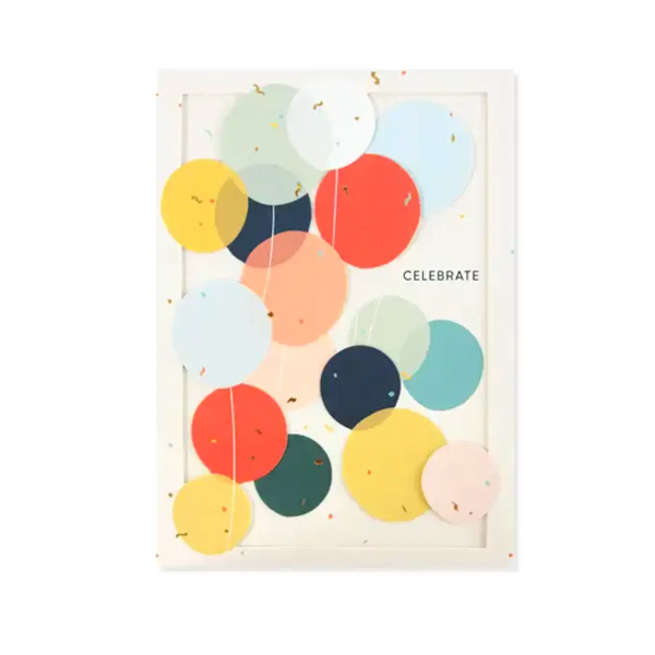 Balloons / Celebrate Layers Greeting Card