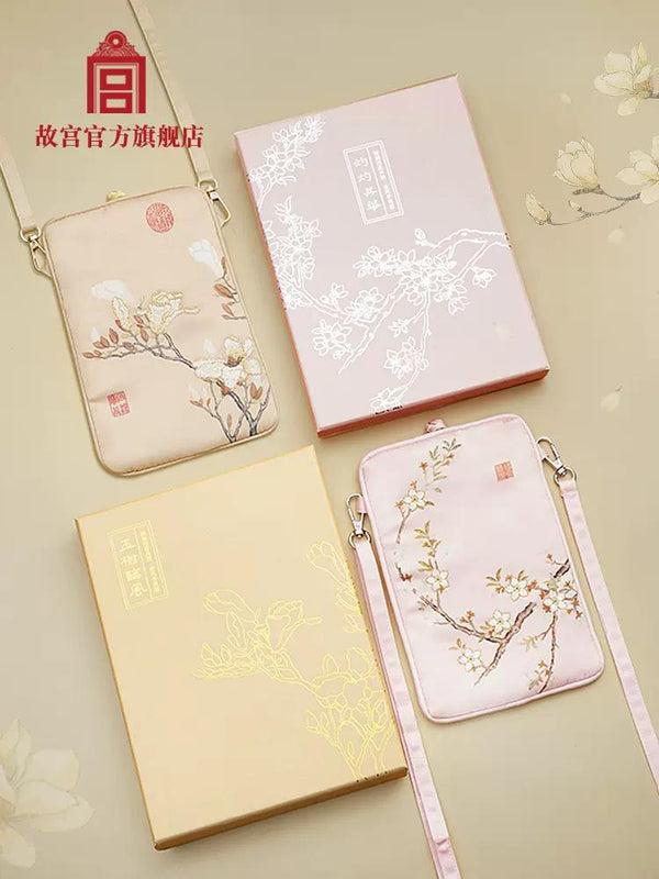 The Palace Royal Flower Phone Bag【御制诗花卉图】古风手机包