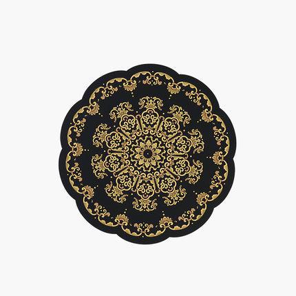 The Palace Continuous Wellness Place Mat Black 喜福连绵 福仙如意 隔热垫 黑