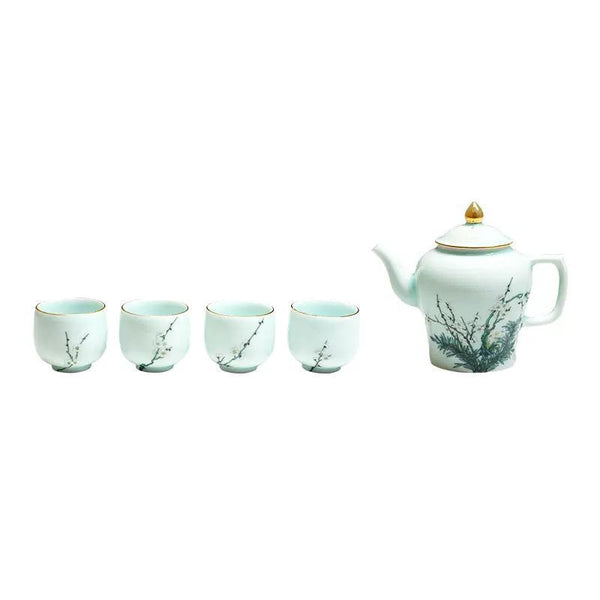 The Palace Good Sign With Years Tea Set (5pcs) 岁朝佳兆 茶具套装 五件套